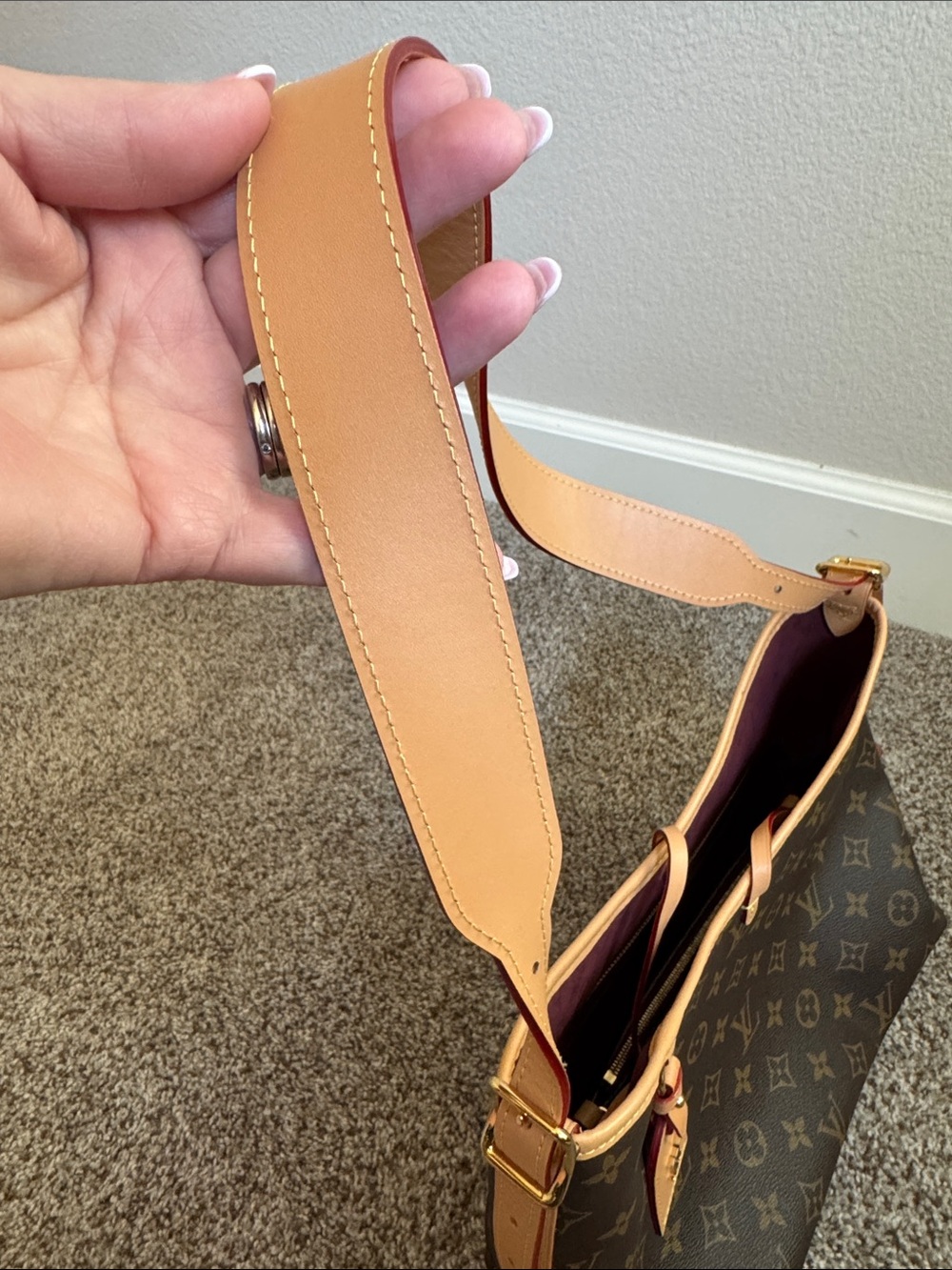 AUTHENTIC LOUIS VUITTON CARRYALL PM - Picture 12 of 12